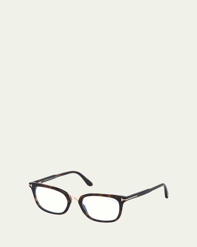Blue Block Acetate Optical Frames